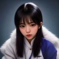 皇冠体育用户体验总监张浩然，休闲装在产品原型图前微笑，创意与专业并重的气质